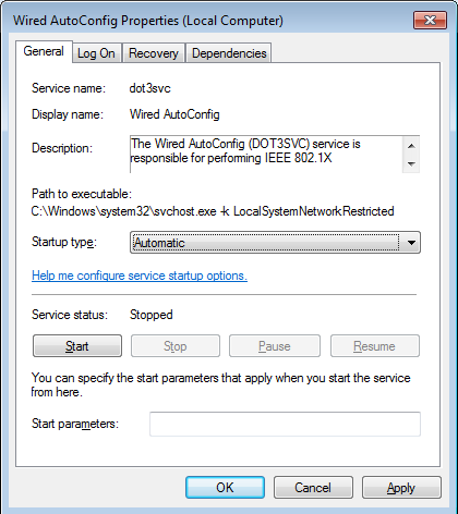 wired eduroam setup