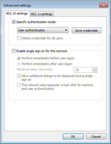 wired eduroam setup