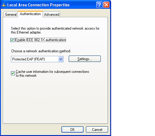 wired eduroam setup